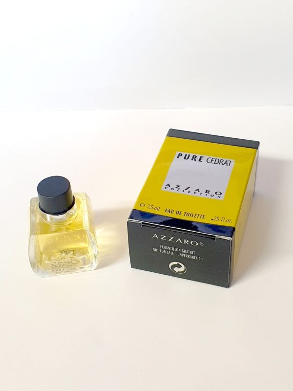 Miniature de parfum Pure Cedrat Azzaro
