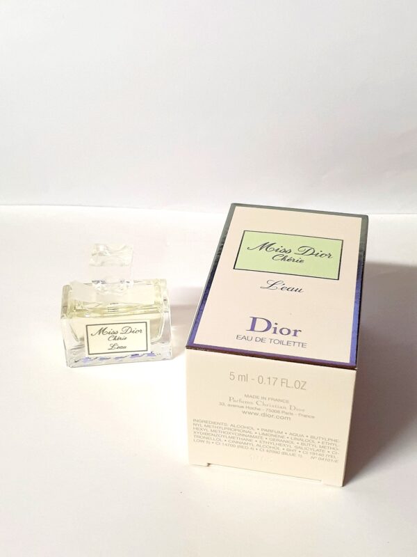 Miniature de parfum L'Eau Miss Dior chérie Dior