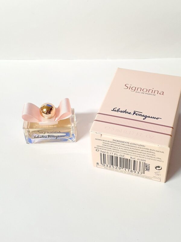 Miniature de parfum Signorina De Salvatore Ferragamo