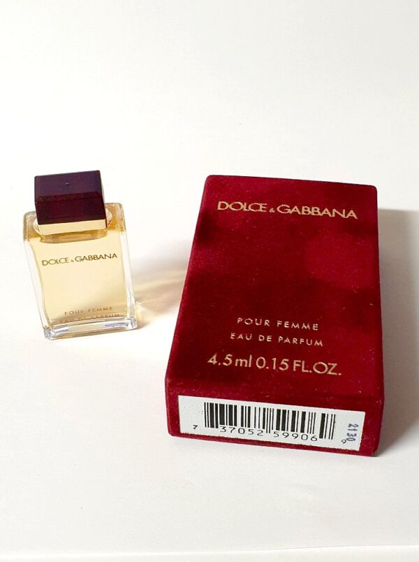 Miniature de parfum Dolce & Gabbana 4.5 ml