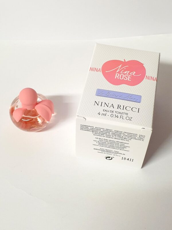 Miniature de parfum Nina Rose Nina Ricci 4 ml