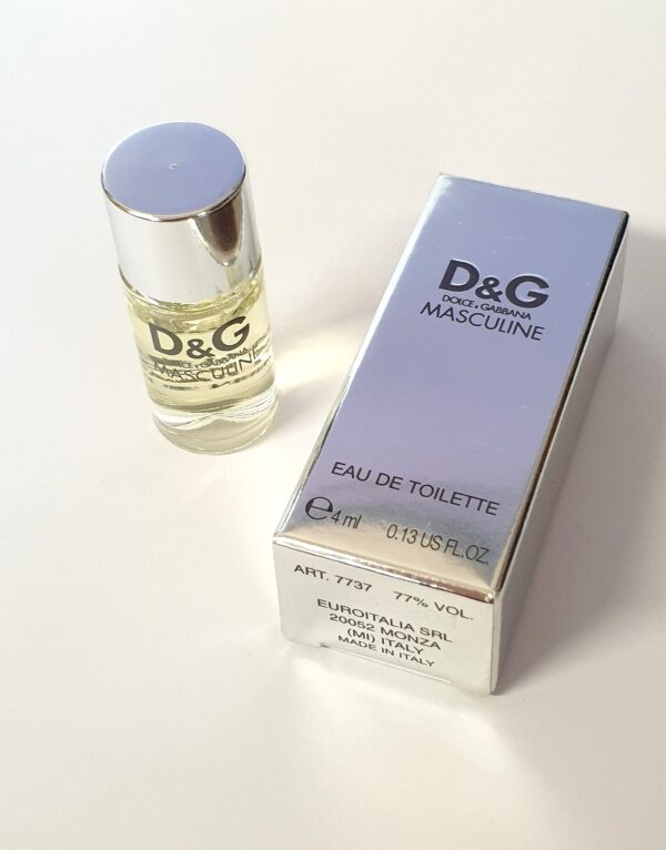 Miniature de parfum Masculine Dolce & Gabbana