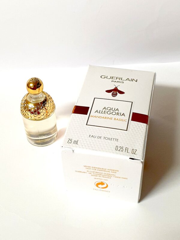 Miniature de parfum Aqua allegoria Mandarine basilic Guerlain