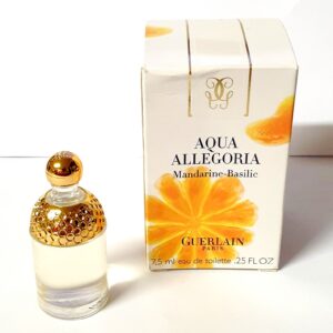 Miniature de parfum Aqua allegoria Mandarine basilic Guerlain 7.5 ml