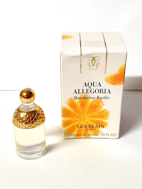 Miniature de parfum Aqua allegoria Mandarine basilic Guerlain 7.5 ml