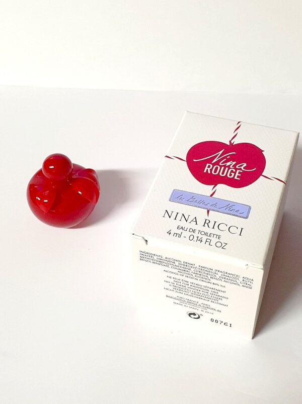 Miniature de parfum Nina rouge Nina Ricci