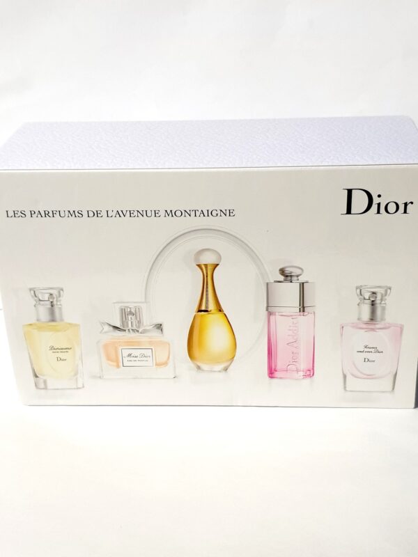 Coffret de 5 miniatures de parfum les Parfums de L'Avenue Montaigne Dior