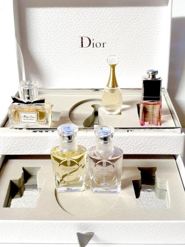 Coffret de 5 miniatures de parfum les Parfums de L'Avenue Montaigne Dior