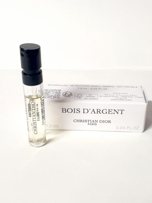 Echantillon de parfum Bois d'argent Collection Dior Privée 1.2 ml